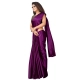 Generic Women's Satin Printed Saree With Unstitched Blouse 5.5Mtr (Wine) Generic Women's Satin Printed Saree With Unstitched Blouse 5.5Mtr (Wine)