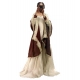 Generic Women's Silk Embroidered 3/4th Sleeve V-Neck Kurti With Sharara Pant and Dupatta Set (Cream & Brown) Generic Women's Silk Embroidered 3/4th Sleeve V-Neck Kurti With Sharara Pant and Dupatta Set (Cream & Brown)