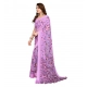 Generic Women's Georgette Printed Saree With Unstitched Blouse 5.5Mtr (Purple) Generic Women's Georgette Printed Saree With Unstitched Blouse 5.5Mtr (Purple)