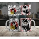 Generic Anime Erased Head Ceramic Printed Coffee Mug (White)