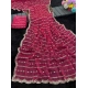 Generic Women's Slik Embellished Saree With Unstitched Blouse 5.5Mtr (Pink)