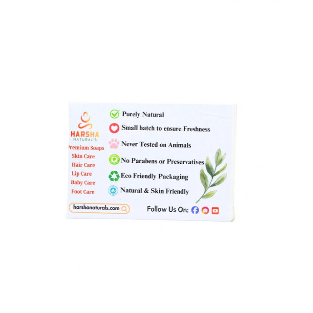 Generic Pack Of_2 Harsha Naturals - Lemon Soap (100GM)