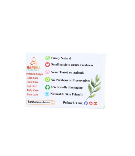 Generic Pack Of_2 Harsha Naturals - Lemon Soap (100GM)
