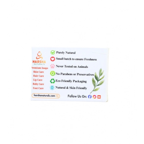 Generic Pack Of_2 Harsha Naturals - Lemon Soap (100GM)