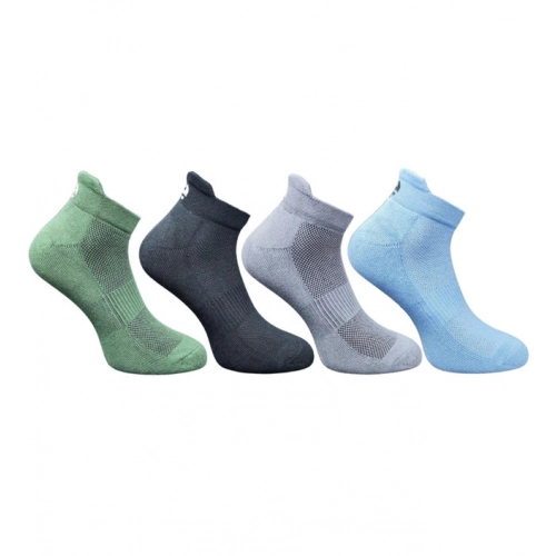 Generic 4_Pair Set Unisex Casual Cotton Printed Ankle Length Socks (Multicolor)