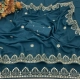 Generic Women's Georgette Embellished Saree With Unstitched Blouse 5.5Mtr (Blue) Generic Women's Georgette Embellished Saree With Unstitched Blouse 5.5Mtr (Blue)