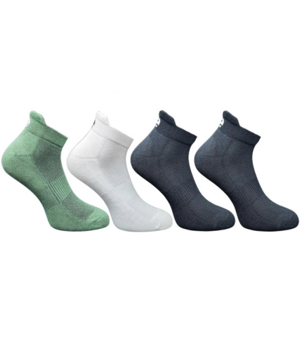 Generic 4_Pair Set Unisex Casual Cotton Printed Ankle Length Socks (Multicolor)