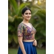 Generic Women's Crepe Position Print V Neck Short Sleeve Readymade Blouse (Purple 38 Ready , Alterable 36–40)-PID65823 Generic Women's Crepe Position Print V Neck Short Sleeve Readymade Blouse (Purple 38 Ready , Alterable 36–40)-PID65823