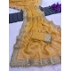 Generic Women's Silk Embellished Saree With Unstitched Blouse 5.5Mtr (Yellow) Generic Women's Silk Embellished Saree With Unstitched Blouse 5.5Mtr (Yellow)