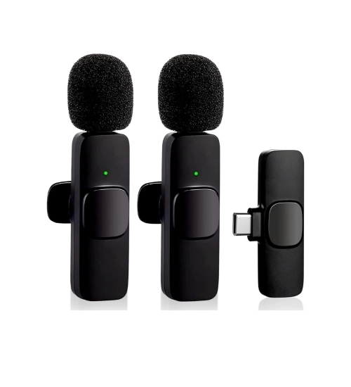 Generic Plastic K9 Microphone, Digital Mini Portable Recording Clip Mic with Receiver