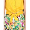 Generic Girl's Rayon Flamingo Print Sleeveless Jumpsuit (Yellow-Multicolor) Generic Girl's Rayon Flamingo Print Sleeveless Jumpsuit (Yellow-Multicolor)