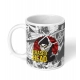 Generic Anime Erased Head Ceramic Printed Coffee Mug (White)