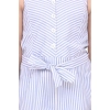 Generic Girl's Polyester Cotton Blend Striped Sleeveless Jumpsuit (Light Blue) Generic Girl's Polyester Cotton Blend Striped Sleeveless Jumpsuit (Light Blue)