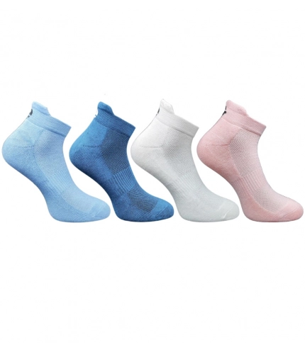 Generic 4_Pair Set Unisex Casual Cotton Printed Ankle Length Socks (Multicolor)