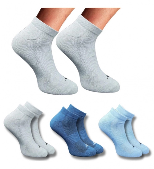 Generic 3_Pair Set Unisex Casual Cotton Printed Low Cut Socks (Multicolor)