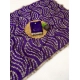 Generic Women's Satin Embellished Saree With Unstitched Blouse 5.5Mtr (Purple) Generic Women's Satin Embellished Saree With Unstitched Blouse 5.5Mtr (Purple)