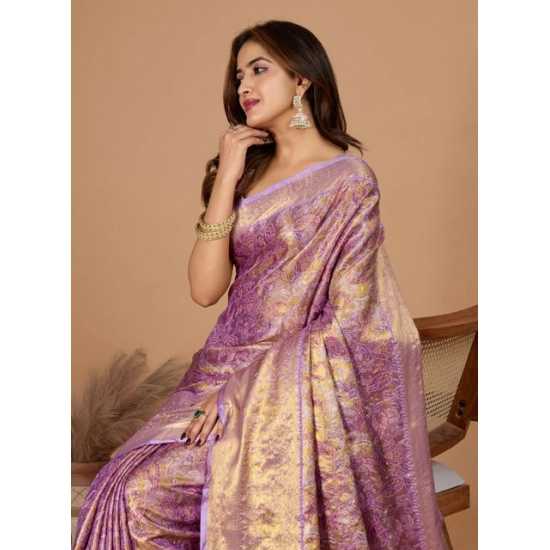 Generic Women's Jacquard Saree With Unstitched Blouse 5.5Mtr (Multicolor) Generic Women's Jacquard Saree With Unstitched Blouse 5.5Mtr (Multicolor)