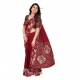 Generic Women's Georgette Printed Saree With Unstitched Blouse 5.5Mtr (Red) Generic Women's Georgette Printed Saree With Unstitched Blouse 5.5Mtr (Red)