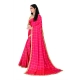 Generic Women's Sana Silk Bandhni Saree With Unstitched Blouse 5.5Mtr (Pink) Generic Women's Sana Silk Bandhni Saree With Unstitched Blouse 5.5Mtr (Pink)