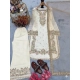 Generic Women's Silk Embroidered 3/4th Sleeve Round Kurti With Palazzo Pant and Dupatta Set (White) Generic Women's Silk Embroidered 3/4th Sleeve Round Kurti With Palazzo Pant and Dupatta Set (White)