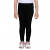 Generic Girl's Cotton Lycra Solid Elasticated Leggings (Black) Generic Girl's Cotton Lycra Solid Elasticated Leggings (Black)