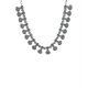 Generic Women's Brass Silver Plated Necklace set (Turquoise) Generic Women's Brass Silver Plated Necklace set (Turquoise)