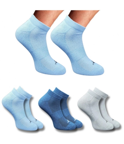 Generic 3_Pair Set Unisex Casual Cotton Printed Low Cut Socks (Multicolor)