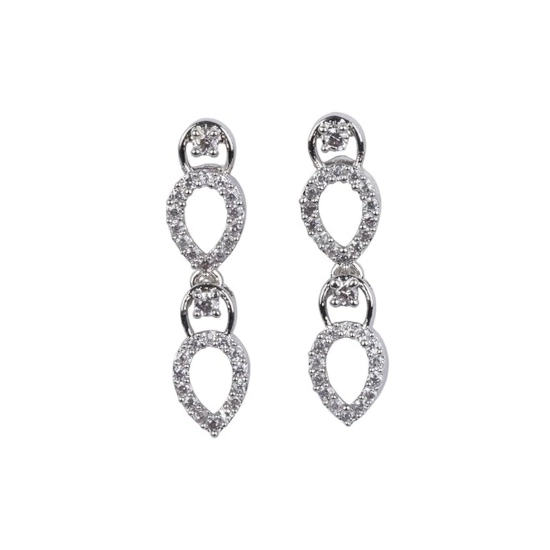 Generic Women's Brass Silver Plated Necklace set (Silver) Generic Women's Brass Silver Plated Necklace set (Silver)