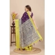 Generic Women's Cotton Silk Printed Saree With Unstitched Blouse 5.5Mtr (Multicolor) Generic Women's Cotton Silk Printed Saree With Unstitched Blouse 5.5Mtr (Multicolor)