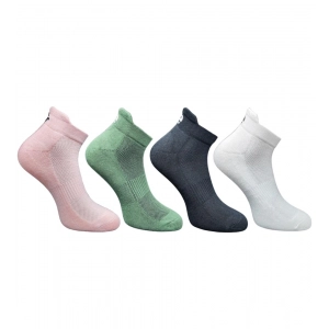 Generic 4_Pair Set Unisex Casual Cotton Printed Ankle Length Socks (Multicolor)