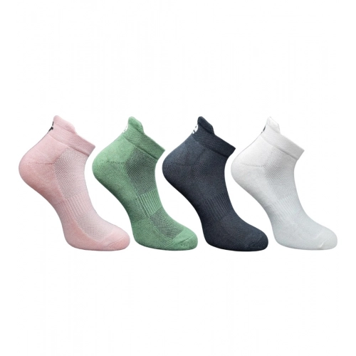Generic 4_Pair Set Unisex Casual Cotton Printed Ankle Length Socks (Multicolor)