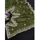 Generic Women's Georgette Embellished Saree With Unstitched Blouse 5.5Mtr (Green) Generic Women's Georgette Embellished Saree With Unstitched Blouse 5.5Mtr (Green)