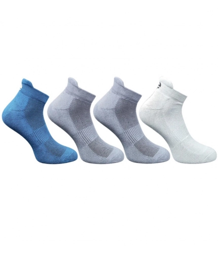 Generic 4_Pair Set Unisex Casual Cotton Printed Ankle Length Socks (Multicolor)