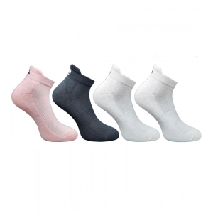 Generic 4_Pair Set Unisex Casual Cotton Printed Ankle Length Socks (Multicolor)