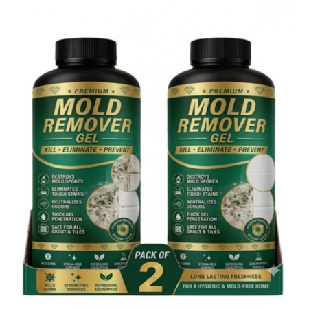 Generic Pack of 2 Mold Remover Gel Bottles 100 ML Generic Pack of 2 Mold Remover Gel Bottles 100 ML