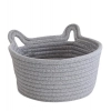 Generic Cotton Pack Of_1 Plain Cat Basket 9x5 Inch (Grey) Generic Cotton Pack Of_1 Plain Cat Basket 9x5 Inch (Grey)