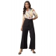 Generic Women's Polyester Floral Half Sleeves Jumpsuit (Multicolor) Generic Women's Polyester Floral Half Sleeves Jumpsuit (Multicolor)