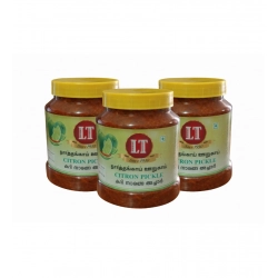 Generic Pack of_3 300GM LT Citron Pickle Traditional Digestive Side Dish (Red)