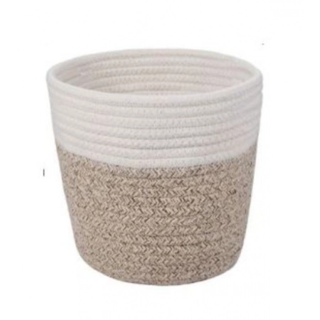 Generic Cotton Flower Pot With Out Lid (White-Kidi) Generic Cotton Flower Pot With Out Lid (White-Kidi)