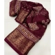 Generic Women's Cotton Silk Printed Saree With Unstitched Blouse 5.5Mtr (Wine) Generic Women's Cotton Silk Printed Saree With Unstitched Blouse 5.5Mtr (Wine)