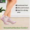 Generic 4_Pair Set Unisex Casual Cotton Printed Ankle Length Socks (Multicolor)