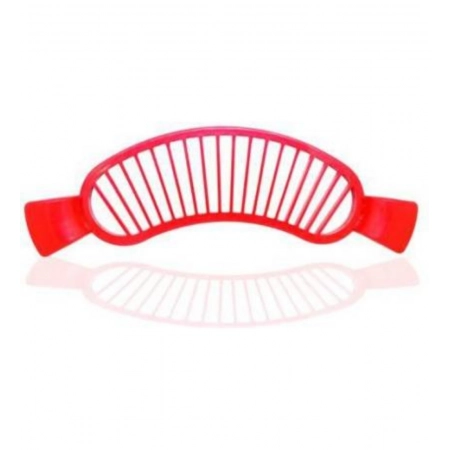 Generic Pack of 8_Banana Slicer Cutter And Chopper – Plastic Fruit Slicers for Salads (Color: Assorted )