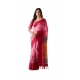 Generic Women's Georgette Printed Saree With Unstitched Blouse 5.5Mtr (Light_Pink)