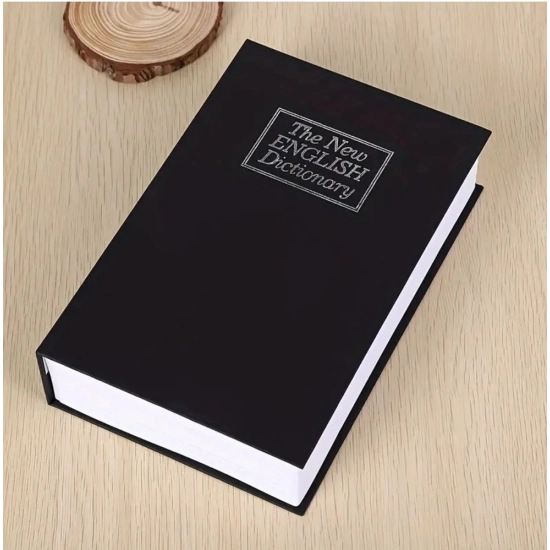 Generic Secret Book Safe with Number Locker (Black) Generic Secret Book Safe with Number Locker (Black)