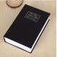 Generic Secret Book Safe with Number Locker (Black)