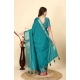 Generic Women's Cotton Blend Checkered Saree With Unstitched Blouse 5.5Mtr (Rama) Generic Women's Cotton Blend Checkered Saree With Unstitched Blouse 5.5Mtr (Rama)