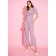 Generic Women's Polyester Lycra Solid Puff Sleeve Jumpsuit (Lavender) Generic Women's Polyester Lycra Solid Puff Sleeve Jumpsuit (Lavender)