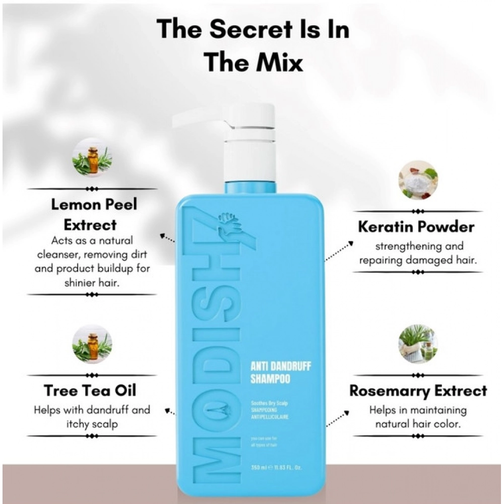 Generic Unisex Protein Anti Dandruff Shampoo (350 ML)