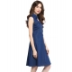 Generic Women's Denim Solid Sleeveless Dress (Navy Blue) Generic Women's Denim Solid Sleeveless Dress (Navy Blue)