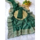 Generic Women's Silk Embroidred Saree With Unstitched Blouse 5.5Mtr (Dark Green) Generic Women's Silk Embroidred Saree With Unstitched Blouse 5.5Mtr (Dark Green)